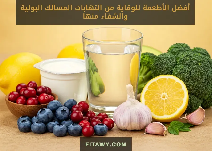 أفضل الأطعمة للوقاية من التهابات المسالك البولية والشفاء منها